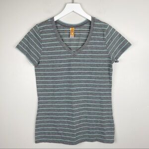 LUCY striped athletic t-Shirt size small
